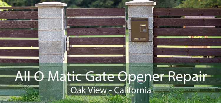 All O Matic Gate Opener Repair Oak View - California